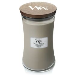 WOODWICK BOUGIE PARFUMEE FIRESIDE LARGE CANDLE