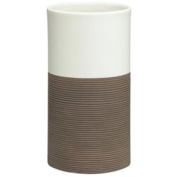 SEALSKIN DOPPIO TANDENBORSTELBEKER VRIJSTAAND BRUIN