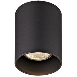 FANTASIA BABAR PLAFONDLAMP ZWART ROND GU10