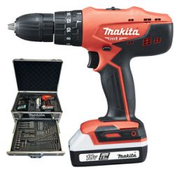 MAKITA M8301DWEX2 ACCU KLOPBOOR- EN SCHROEFMACHINE 18V