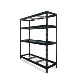 AR SHELVING OPBERGREK METAAL ANTRACIET 200X170X60CM 4NIVEAUS 600KG