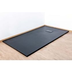 MICK DOUCHEBAK 160X90CM ZWART