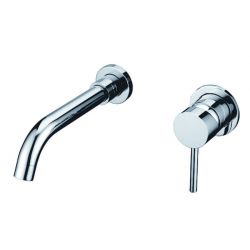 MIRA INBOUW WASTAFELKRAAN CHROOM