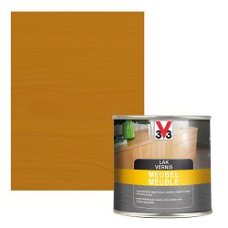 V33 LAK MEUBEL 0,25L ZIJDEGLANS RUSTIEKE EIK