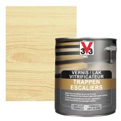 V33 VERNIS / LAK TRAPPEN 2,5L MAT KLEURLOOS