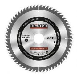 KREATOR KRT020417 ZAAGBLAD HOUT 190MM60T