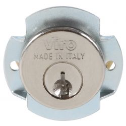 PARDAEN CILINDERSLUITING KAST MESS. VERNIK 17.5 MM