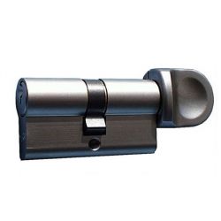 PARDAEN KNOPCILINDER MESS. VERNIKKELD 60 MM