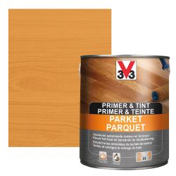 V33 PRIMER & TINT PARKET 2,5L MIDDEN EIK