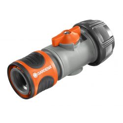 GARDENA SLANGSTUK MET REGULEERVENTIEL 19 MM (3/4") / 16 MM (5/8")