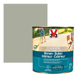 V33 VLOERFVERF BINNEN - BUITEN 0,5L ZIJDEGLANS CARBONAAT