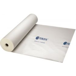 IVANA AFDEKVLIES ZELFKLEVEND WIT 0.65X25M