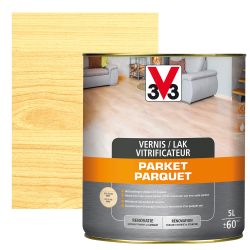 V33 VERNIS / LAK PARKET 5L MAT KLEURLOOS