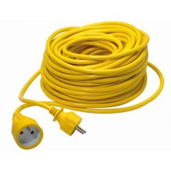 PROFILE VERLENGKABEL 30M 3G1.5 GEEL