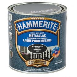 HAMMERITE HAMERSLAGLAK ZWART 2,5 L