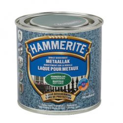 HAMMERITE HAMERSLAGLAK DONKERGROEN 250ML