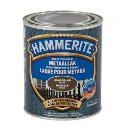 HAMMERITE LAQUE MARTELÉE MÉTAUX BRUN 750 ML
