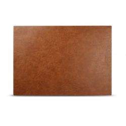 BONBISTRO LAYER PLACEMAT 43X30CM LEDERLOOK BRUIN