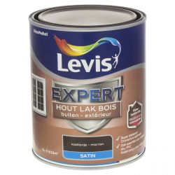 LEVIS EXPERT HOUTLAK BUITEN SATIN 1L KASTANJE