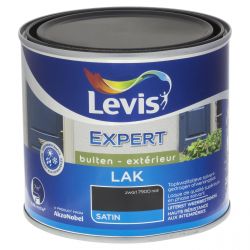 LEVIS EXPERT HOUTLAK BUITEN SATIN 500ML ZWART