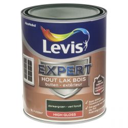 LEVIS EXPERT HOUT LAK BUITEN HIGH GLOSS DONKERGROEN 1L