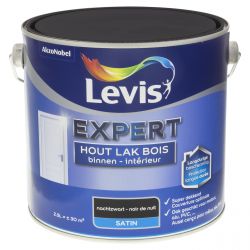 LEVIS EXPERT HOUTLAK BINNEN SATIN 2,5L NACHTZWART