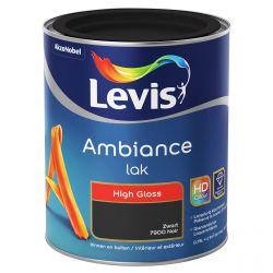 LEVIS AMBIANCE LAK HIGH GLOSS STILETTO BLACK 750ML