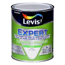 LEVIS EXPERT KEUKEN VERF WIT MAT 1L