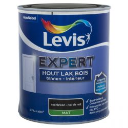 LEVIS EXPERT HOUTLAK BINNEN MAT 750ML NACHTZWART