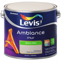 LEVIS AMBIANCE MUURVERF BINNEN EXTRA MAT ZANDKORREL 2,5L