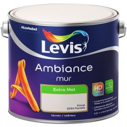 LEVIS AMBIANCE MUURVERF BINNEN EXTRA MAT FLANEL 2,5L