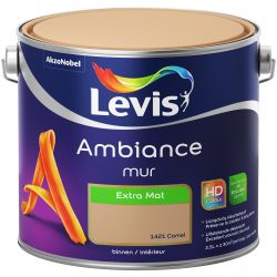 LEVIS AMBIANCE MUURVERF BINNEN EXTRA MAT CAMEL 2,5L