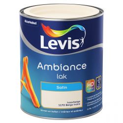 LEVIS AMBIANCE LAK SATIN IVOORBEIGE 750ML