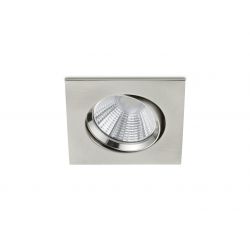 TRIO PAMIR LED INBOUWSPOT VIERKANT NIKKEL MAT 5.5W