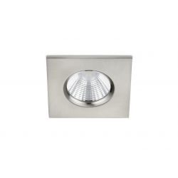 TRIO ZAGROS LED INBOUWSPOT BUITEN VIERKANT 5.5W NIKKEL MAT