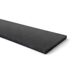 VENSTERBANK SHANXI ZWART 101X20X2CM