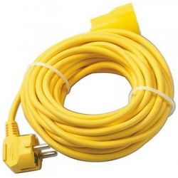 EXIN VERLENGKABEL PA 10M H05VVF 3X1.5 GEEL