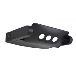 LUTEC MINI LEDSPOT BUITEN LED WANDLAMP DONKERGRIJS