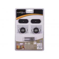 STOREMAX BASIC SCHUIFDEUR WIELSET T.B.V. 1 DEUR TYPE ROLLEND R-20