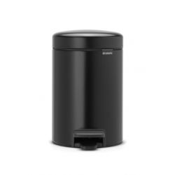 BRABANTIA NEWICON PEDAALEMMER 3L MAT ZWART