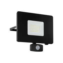 EGLO FAEDO 3 WANDLAMP MET SENSOR ALU ZWART 50W
