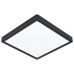 EGLO FUEVA 5 PLAFONNIER CARRE NOIR 20W