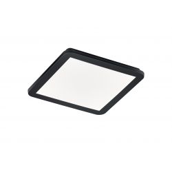 TRIO CAMILLUS PLAFONDLAMP LED ZWART 16W VIERKANT 30x30x3cm