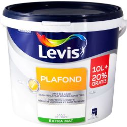 LEVIS PLAFONDVERF WIT EXTRA MAT