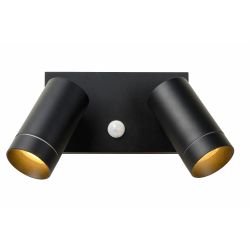 LUCIDE TAYLOR - APPLIQUE MURALE EXT. - 2XGU10 - IP54 - NOIR