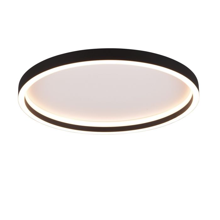 Trio Pamir Spot LED encastrable rond 5W orientable noir