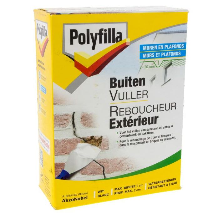 Enduit Bois Superfin - Polyfilla BE-FR