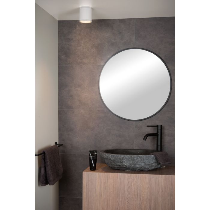 Lucide ZIVA - Spot encastrable Salle de bains - 1xGU10 - IP44 - Blanc