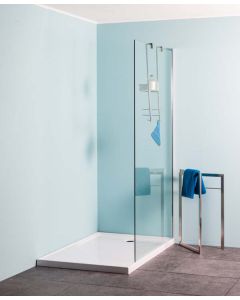 DOUCHEWAND JUNO 117X200CM HELDER GLAS