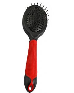 FLAMINGO PINBORSTEL MET HANDVAT KLEIN